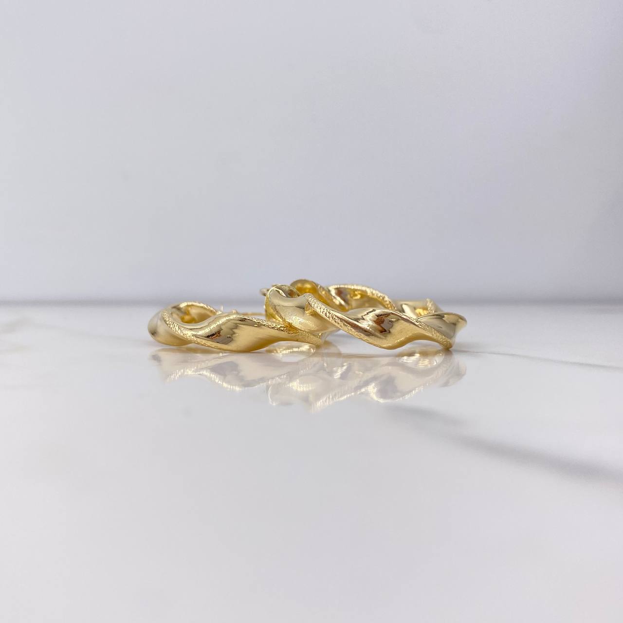 Candongas Demi 6.05gr / 3.5cm / Oro Amarillo &