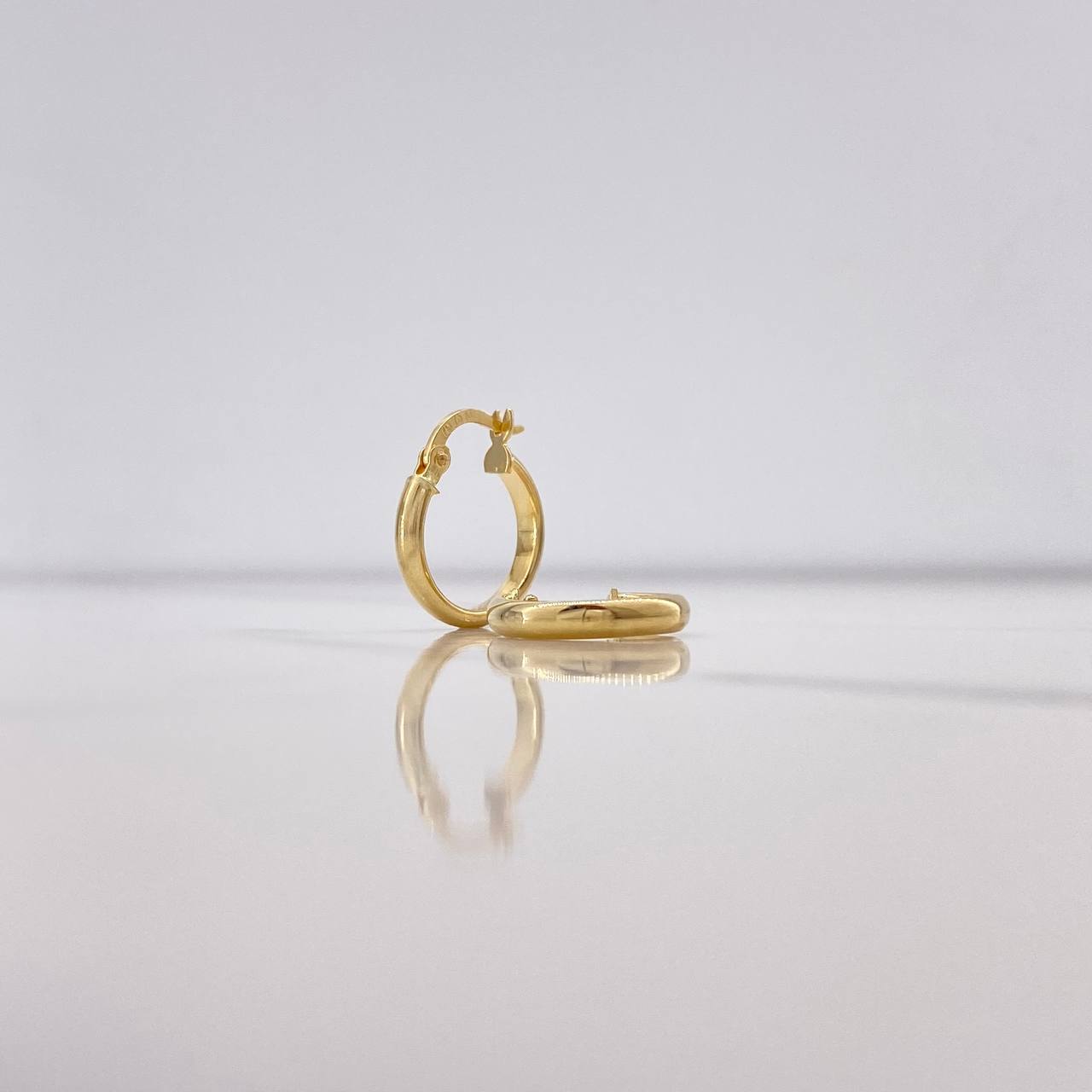 Candongas Nati 1.2gr / 1.6cm / Lisas Oro Amarillo &