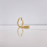 Candongas Nati 1.2gr / 1.6cm / Lisas Oro Amarillo &