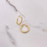 Candongas Lui 1.15gr / 1.8cm / Entorchado Oro Amarillo &