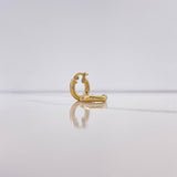 Candongas Jass 1.2gr / 1.3cm / Lisas Oro Amarillo &