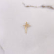 Dije Cruz Fe 0.85gr / 2.2cm / Liso Oro Amarillo &