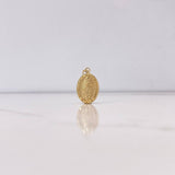 Dije Virgen de Guadalupe 0.95gr / 2.5cm / Troquelado Oro Amarillo $