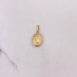Dije Virgen de Guadalupe 0.95gr / 2.5cm / Troquelado Oro Amarillo $