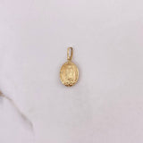 Dije Virgen de Guadalupe 0.95gr / 2.5cm / Troquelado Oro Amarillo $