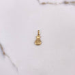 Dije Bolsa Dinero 0.6gr / 2.3cm / Liso Oro Amarillo $