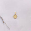 Dije San Benito 0.75gr / 2.1cm / Tambor Oro Amarillo $