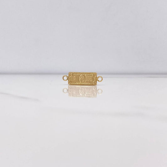 Herraje One Dólar 0.9gr / 1.3cm / Oro 18K