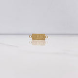 Herraje One Dólar 0.9gr / 1.3cm / Oro 18K