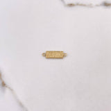 Herraje One Dólar 0.85gr / 2.3cm / Troquelado Oro Amarillo 18K *
