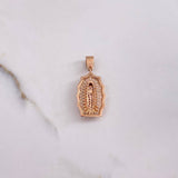 Dije Virgen Guadalupe 5gr / 3.7cm / Circones Blancos Azules Fucsias Oro Rosa $