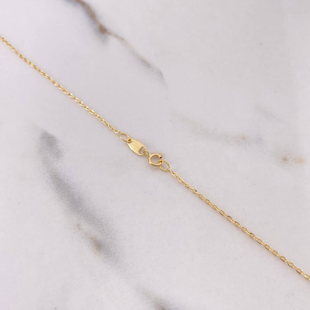 Cadena Aro Seguido 1.4gr / 45cm / 1mm Oro Amarillo +3