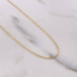 Cadena Aro Seguido 1.4gr / 45cm / 1mm Oro Amarillo +3