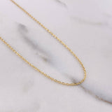 Cadena Aro Seguido 1.4gr / 45cm / 1mm Oro Amarillo +3