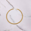 Pulso Cubano 8.6gr / 21.5cm / 4mm Oro Amarillo +0 $