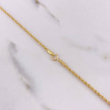 Cadena Lazo 2.2gr / 60cm / 2mm Oro Amarillo +3 &