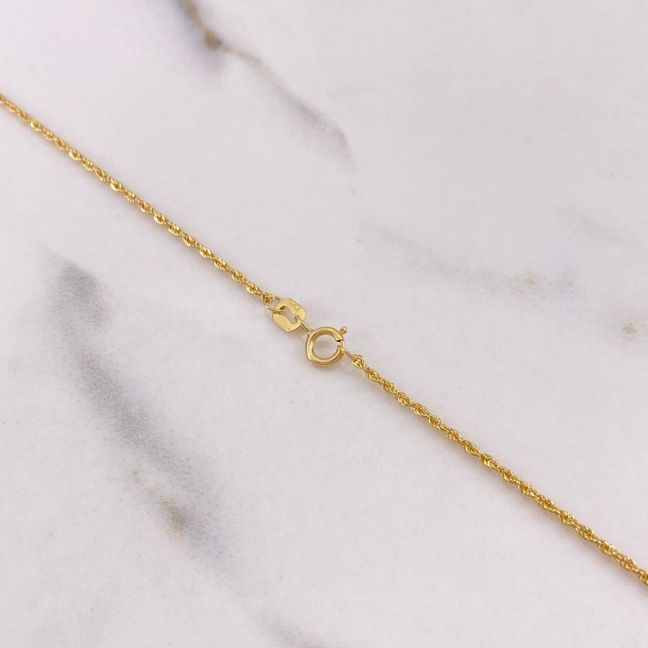 Cadena Lazo 0.8gr / 45cm / 1mm Oro Amarillo +3 $