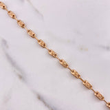 Pulso Rustico Tornillo 4.25gr / 20cm / 4mm Oro Rosa &