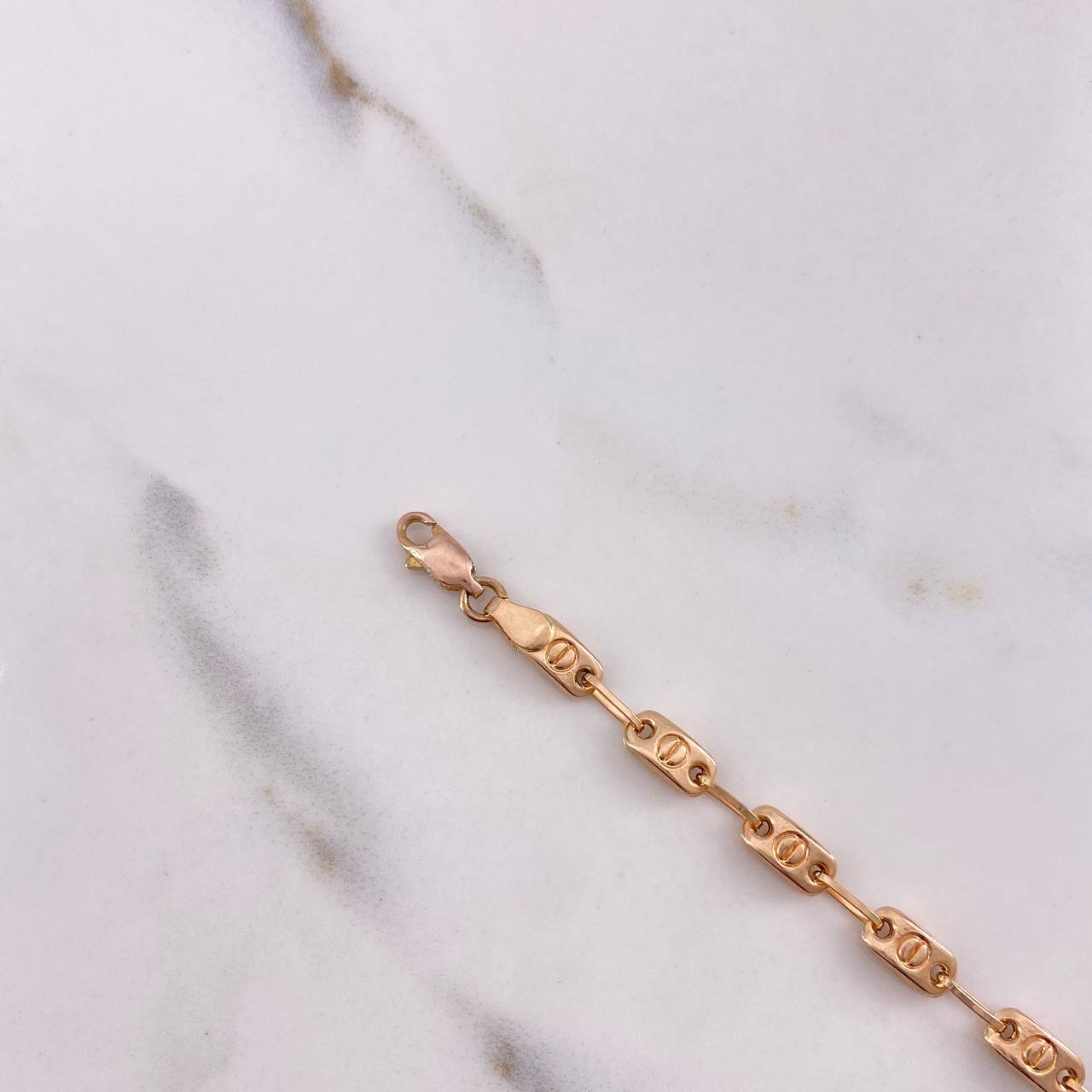 Pulso Rustico Tornillo 4.25gr / 20cm / 4mm Oro Rosa &