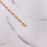 Pulso Rustico Tornillo 4.25gr / 20cm / 4mm Oro Rosa &