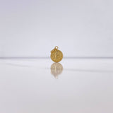 Dije San Benito 0.6gr / 1.8cm / Troquelada Oro Amarillo &