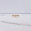 Anillo Solitario 1.95gr / T6 1/4 / Circon Blanco Oro Amarillo &