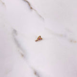Dije Letra Y 0.3gr / 0.9cm / Circones Colores Oro Rosa &