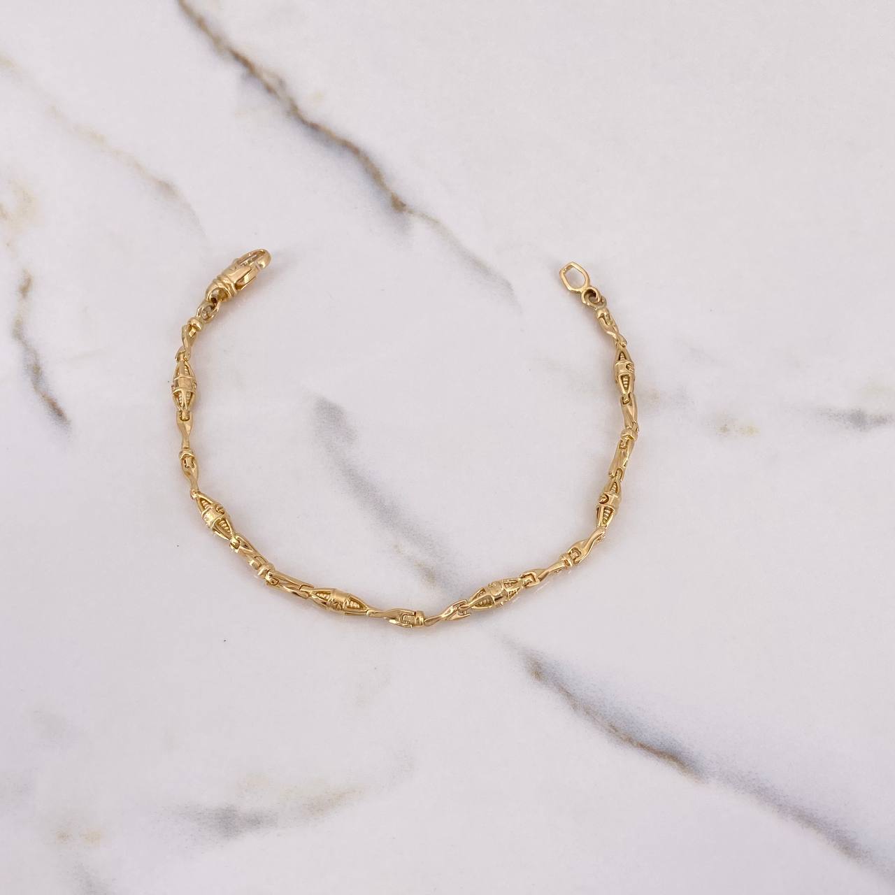 Pulso Dubai 10gr / 18.5cm / Oro Amarillo &