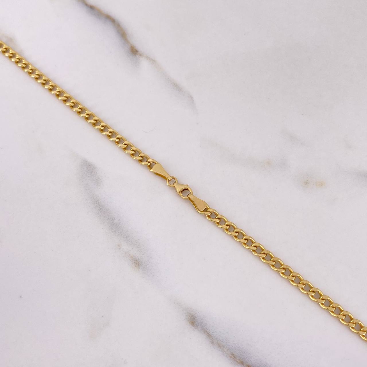 Cadena Cubana 10.9gr / 60cm / 4mm Oro Amarillo +0 &