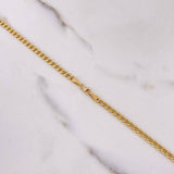 Cadena Cubana 10.9gr / 60cm / 4mm Oro Amarillo +0 &