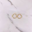 Candongas Eve 1gr / 1.8cm / Punteadas Lisas Oro Amarillo &