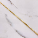 Pulso Roll-On 2.7gr / 18.5cm / 3mm Oro Amarillo +3 &
