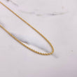 Cadena Lazo 1.8gr / 50cm / 2mm Oro Amarillo +3 &