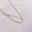 Cadena Militar 7.65gr / 45cm / 2mm Oro Amarillo +3 &