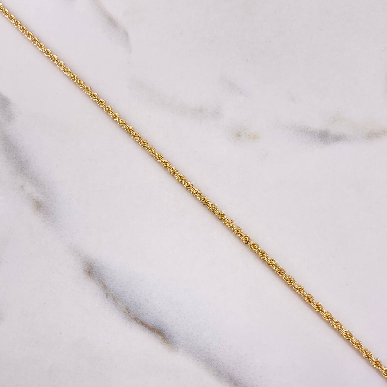 Pulso Lazo 1.3gr / 19cm / 1.8mm Oro Amarillo +3 &