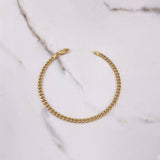 Pulso Panzer 8.8gr / 21cm / 4mm Oro Amarillo +1 $