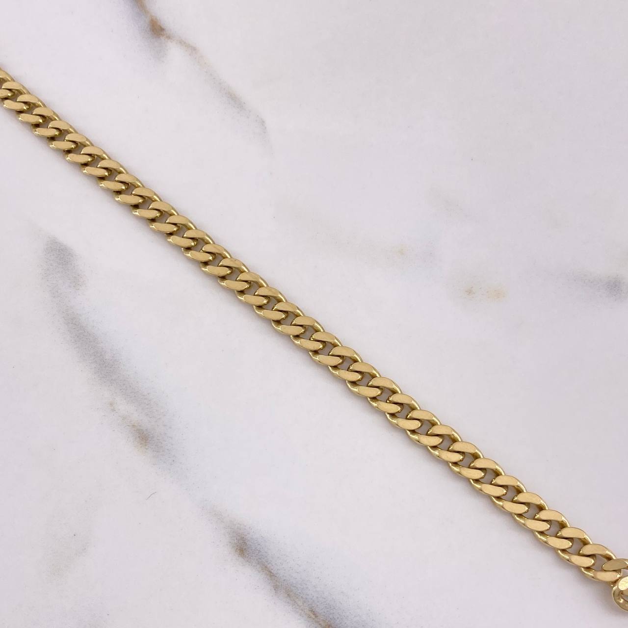 Pulso Cubano 13.45gr / 17cm / 5mm Oro Amarillo $