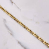 Pulso Cubano 13.45gr / 17cm / 5mm Oro Amarillo $