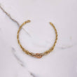 Pulso Lazo Aros 3.3gr / 19.5cm / 3mm Tres Oros +3 $