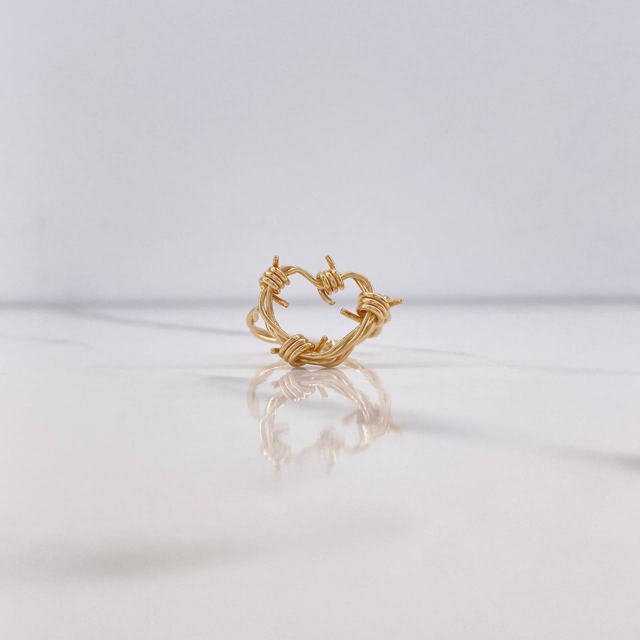 Anillo Alambrado 2.9gr / T6 1/2 / Oro Amarillo $