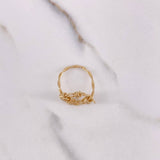 Anillo Alambrado 2.9gr / T6 1/2 / Oro Amarillo $
