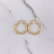 Candongas Maka 2.55gr / 2.5cm / Entorchadas Oro Amarillo $