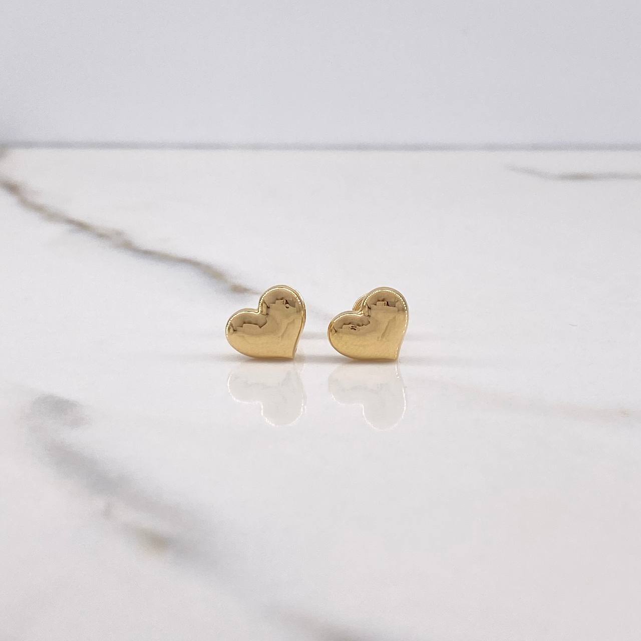 Topos Corazon 0.7gr / Troquelados Oro Amarillo $