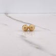 Topos Bola 1gr / 8mm Diamantados Oro Amarillo $