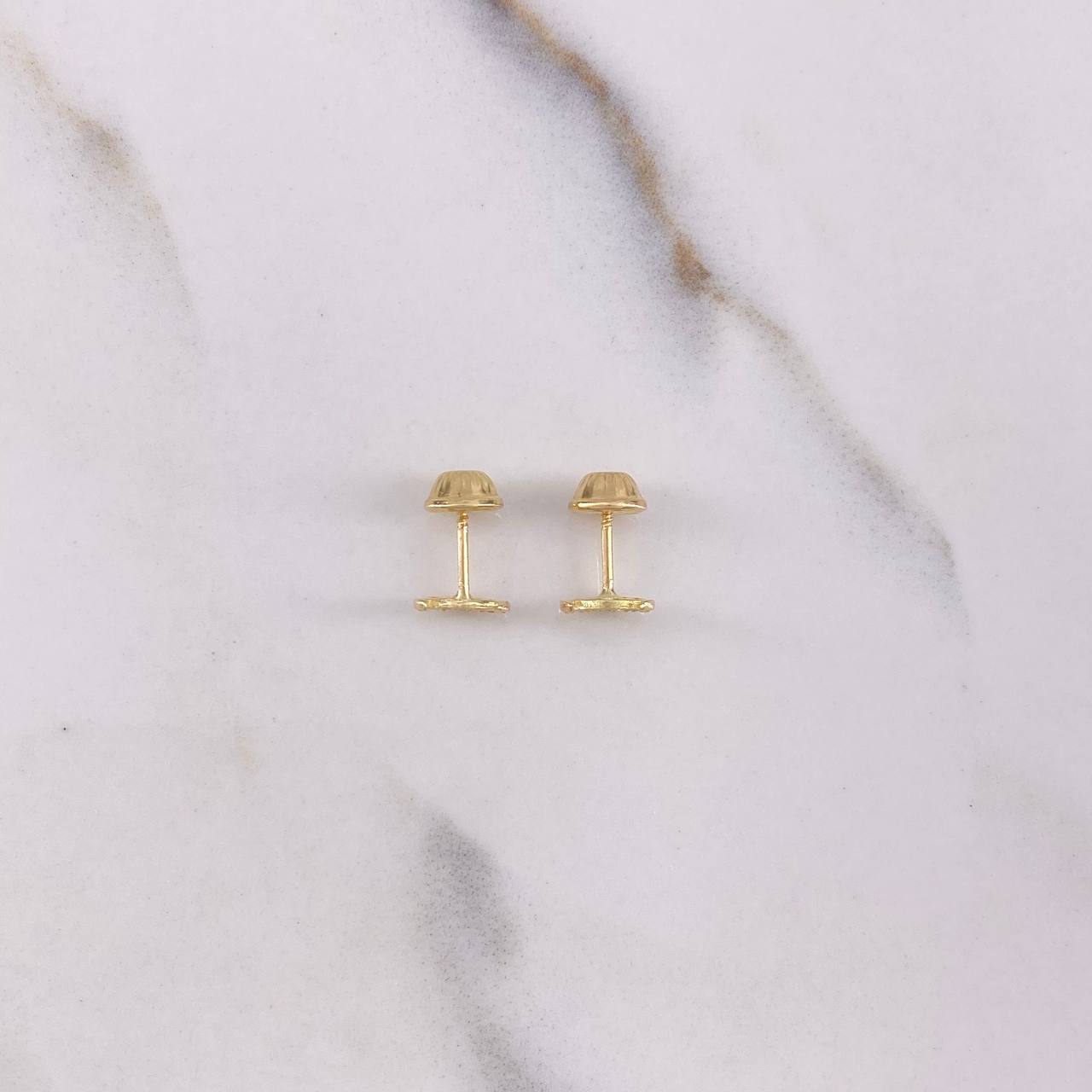 Topos Luna 0.6gr / Circones Blancos Oro Amarillo $
