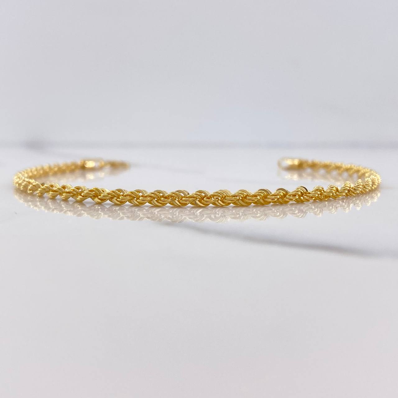 Pulso Lazo 2.2gr / 19cm / 3mm Oro Amarillo +3 $