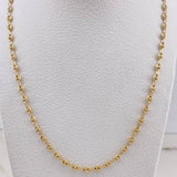 Cadena GC 7.15gr / 60cm / 3mm Oro Amarillo $