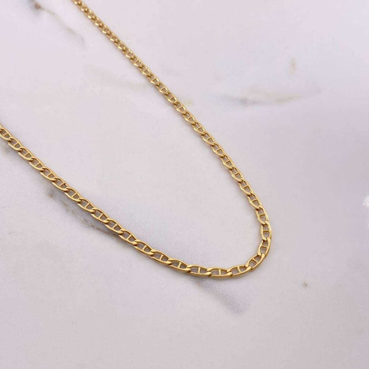 Cadena Escalera 6.85gr / 65cm / 4mm Oro Amarillo +3 $
