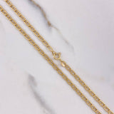 Cadena Escalera 6.85gr / 65cm / 4mm Oro Amarillo +3 $