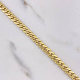 Pulso Cubano Infinito 9.6gr / 21cm / 6mm Circones Blancos Oro Amarillo +2 $